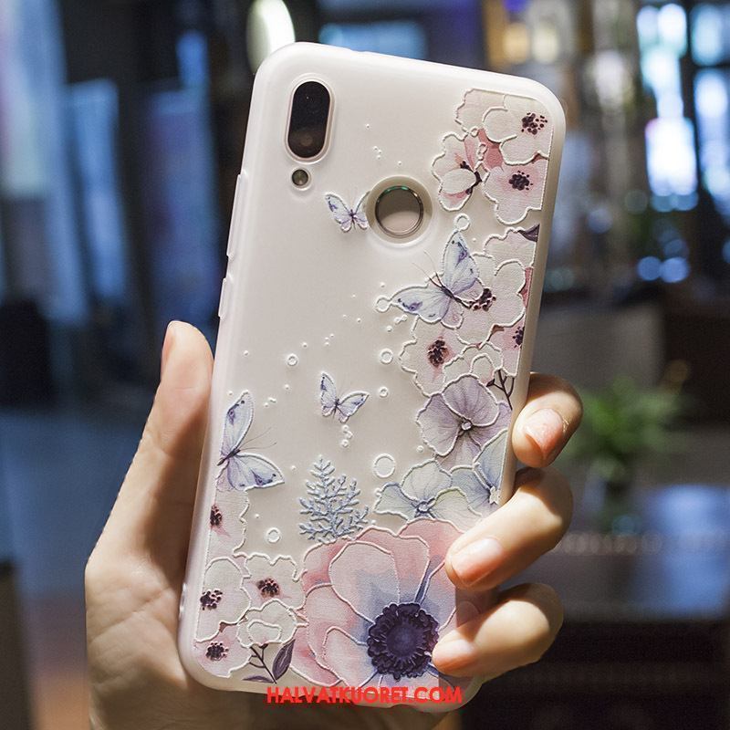 Huawei P20 Lite Kuoret Valkoinen Kotelo, Huawei P20 Lite Kuori Muokata Murtumaton