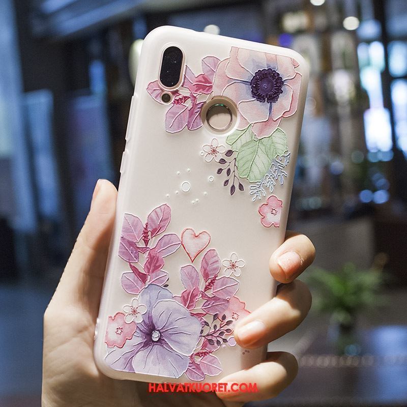 Huawei P20 Lite Kuoret Valkoinen Kotelo, Huawei P20 Lite Kuori Muokata Murtumaton