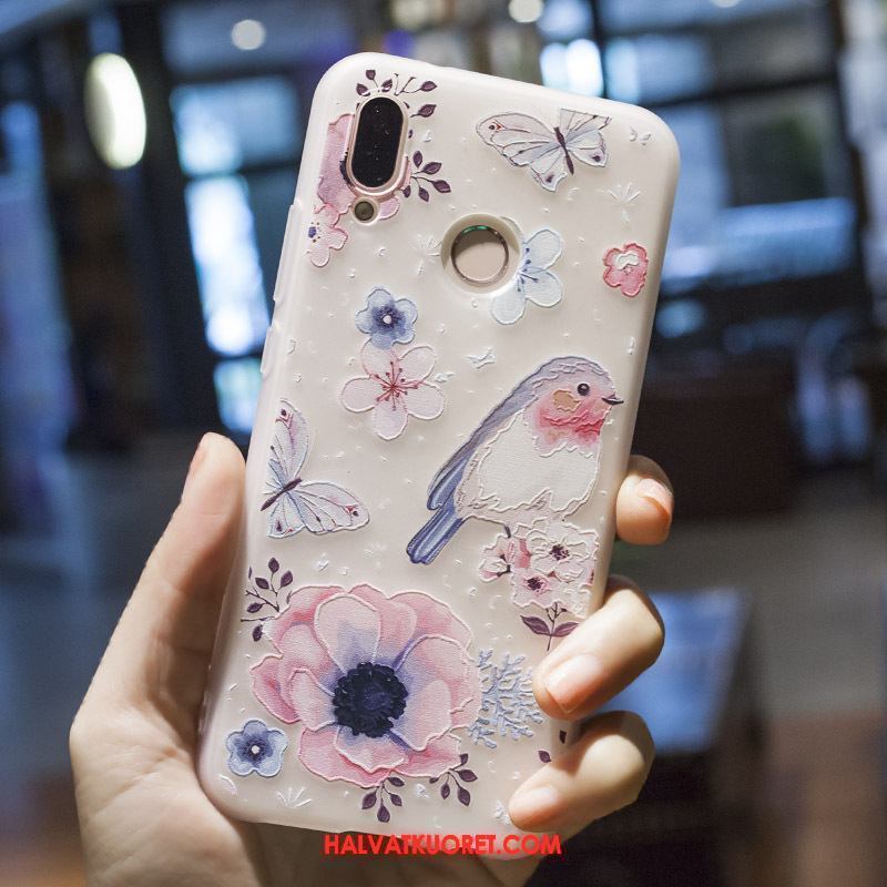 Huawei P20 Lite Kuoret Valkoinen Kotelo, Huawei P20 Lite Kuori Muokata Murtumaton