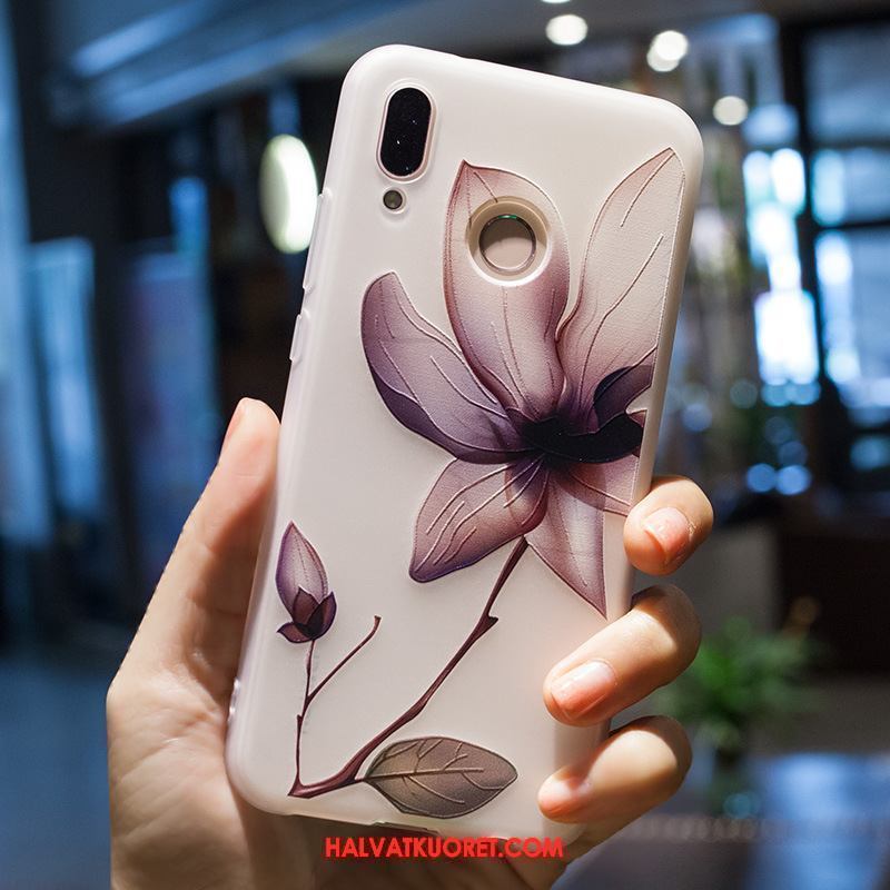 Huawei P20 Lite Kuoret Valkoinen Kotelo, Huawei P20 Lite Kuori Muokata Murtumaton