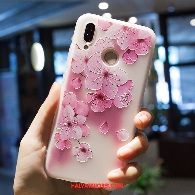 Huawei P20 Lite Kuoret Valkoinen Kotelo, Huawei P20 Lite Kuori Muokata Murtumaton