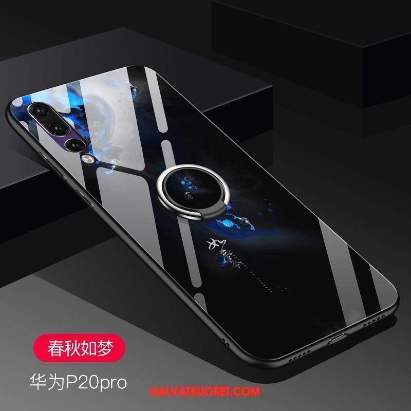 Huawei P20 Pro Kuoret All Inclusive Kotelo Magneettinen, Huawei P20 Pro Kuori Net Red Karkaisu