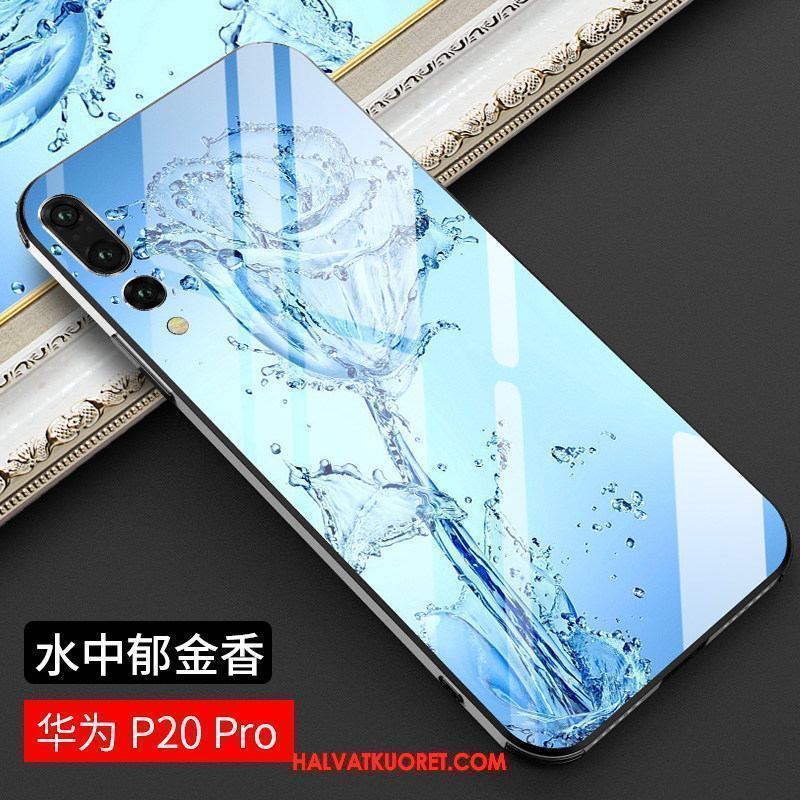 Huawei P20 Pro Kuoret Jauhe Net Red Lasi, Huawei P20 Pro Kuori Persoonallisuus Kotelo