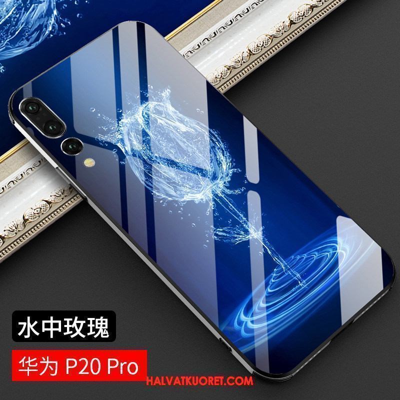 Huawei P20 Pro Kuoret Jauhe Net Red Lasi, Huawei P20 Pro Kuori Persoonallisuus Kotelo