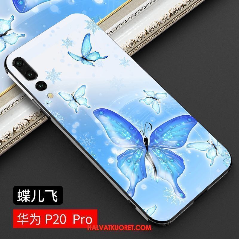 Huawei P20 Pro Kuoret Jauhe Net Red Lasi, Huawei P20 Pro Kuori Persoonallisuus Kotelo