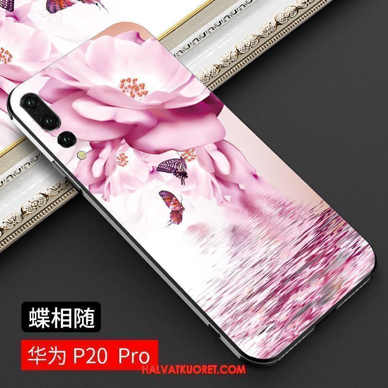 Huawei P20 Pro Kuoret Jauhe Net Red Lasi, Huawei P20 Pro Kuori Persoonallisuus Kotelo