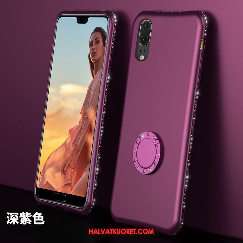 Huawei P20 Pro Kuoret Jauhe Pehmeä Neste Musta, Huawei P20 Pro Kuori Puhelimen