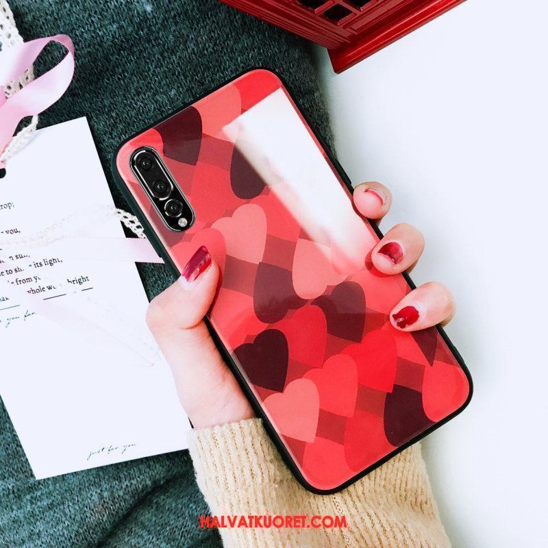 Huawei P20 Pro Kuoret Lasi Kova Suojaus, Huawei P20 Pro Kuori Luova Rakastunut