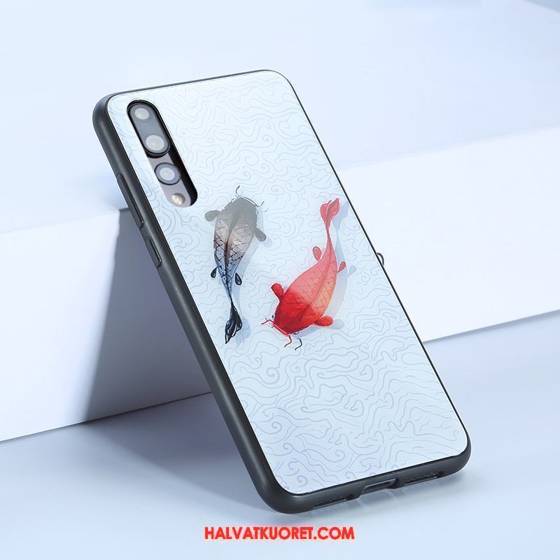 Huawei P20 Pro Kuoret Luova Kotelo Trendi, Huawei P20 Pro Kuori Sininen Puhelimen