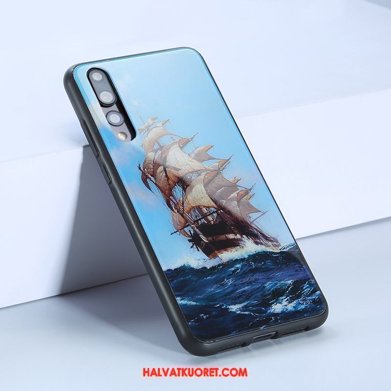 Huawei P20 Pro Kuoret Luova Kotelo Trendi, Huawei P20 Pro Kuori Sininen Puhelimen