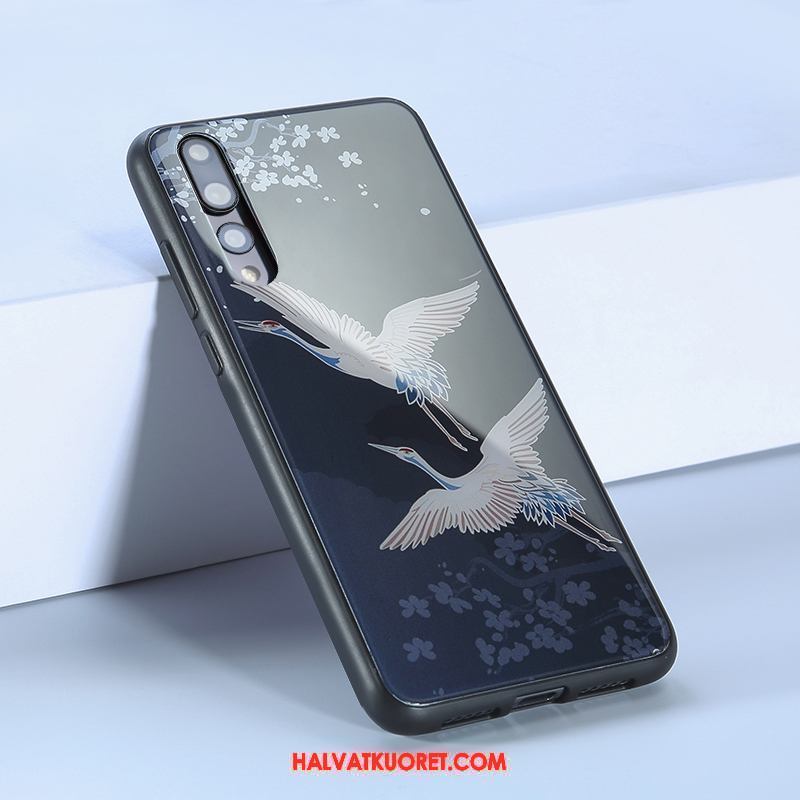 Huawei P20 Pro Kuoret Luova Kotelo Trendi, Huawei P20 Pro Kuori Sininen Puhelimen