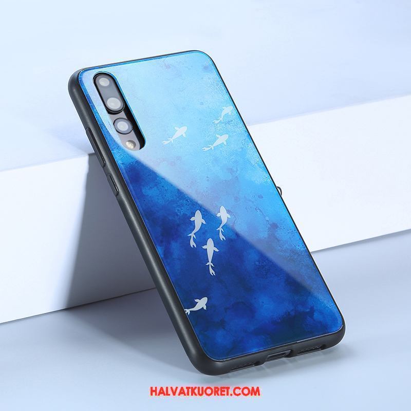 Huawei P20 Pro Kuoret Luova Kotelo Trendi, Huawei P20 Pro Kuori Sininen Puhelimen