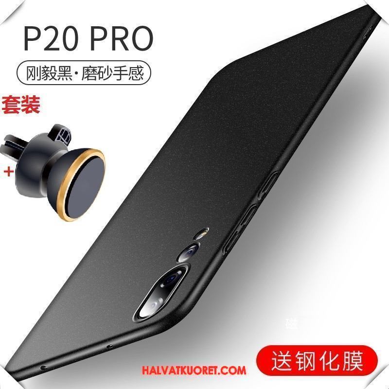 Huawei P20 Pro Kuoret Magneettinen Ultra Kotelo, Huawei P20 Pro Kuori Ohut Musta