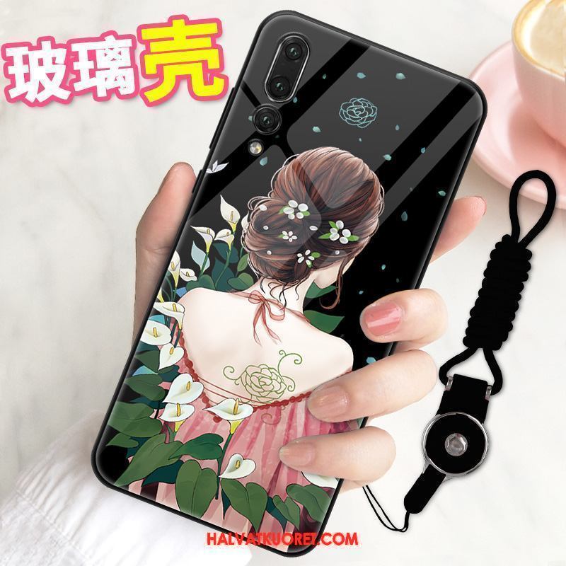 Huawei P20 Pro Kuoret Musta Persoonallisuus Ohut, Huawei P20 Pro Kuori Murtumaton Silikoni