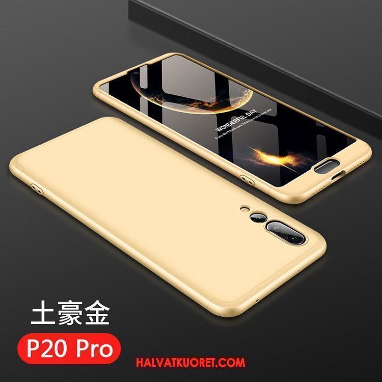 Huawei P20 Pro Kuoret Pinkki Rengas Pesty Suede, Huawei P20 Pro Kuori Karkaisu Trendi