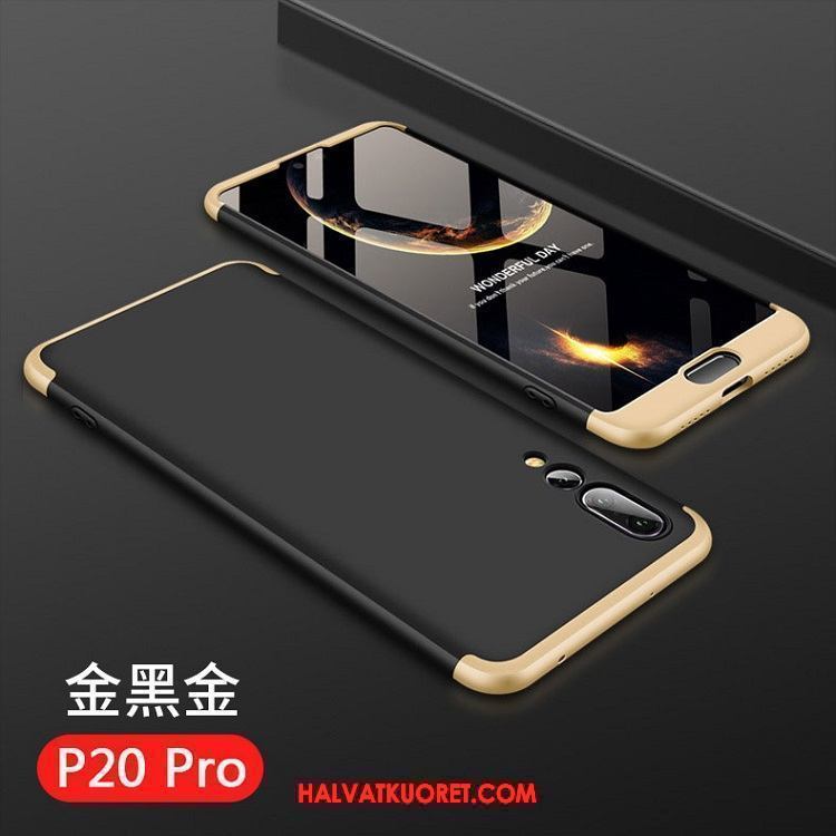 Huawei P20 Pro Kuoret Pinkki Rengas Pesty Suede, Huawei P20 Pro Kuori Karkaisu Trendi