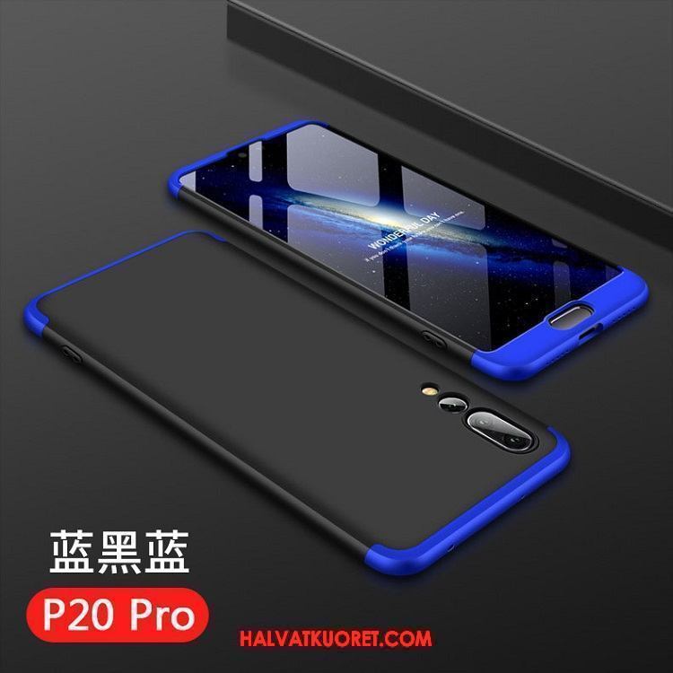 Huawei P20 Pro Kuoret Pinkki Rengas Pesty Suede, Huawei P20 Pro Kuori Karkaisu Trendi