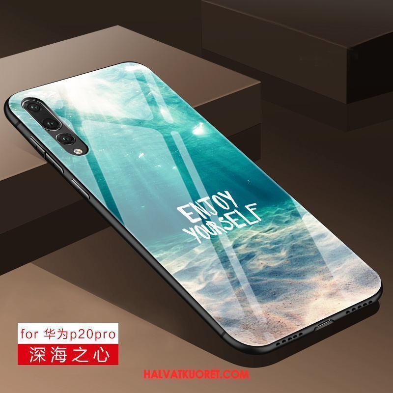 Huawei P20 Pro Kuoret Puhelimen Silikoni Takakansi, Huawei P20 Pro Kuori Peili Yksinkertainen