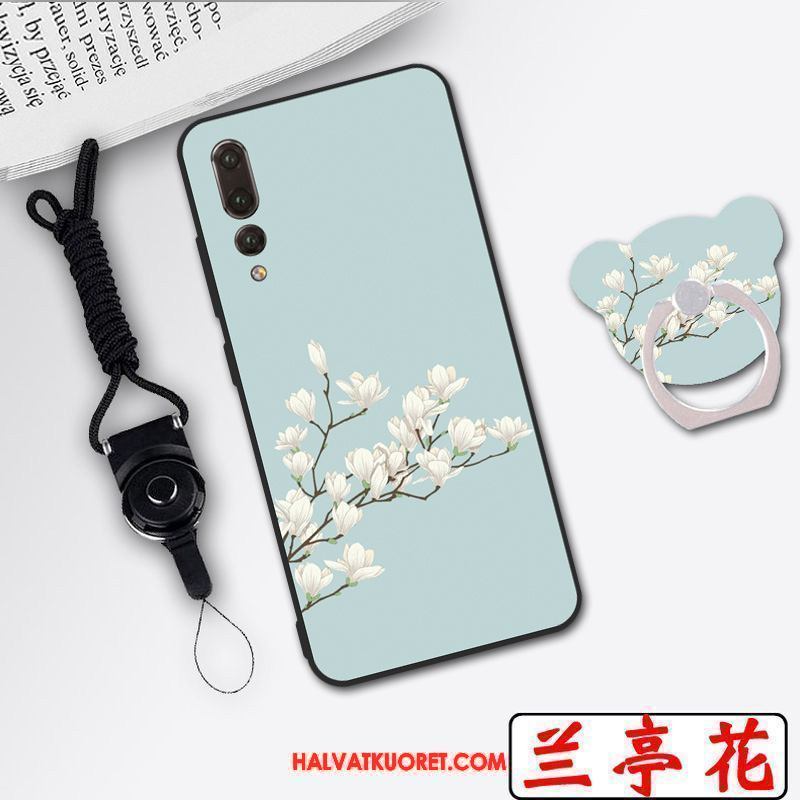 Huawei P20 Pro Kuoret Ripustettava Kaula Suojaus Ripustettavat Koristeet, Huawei P20 Pro Kuori Puhelimen Kotelo Beige