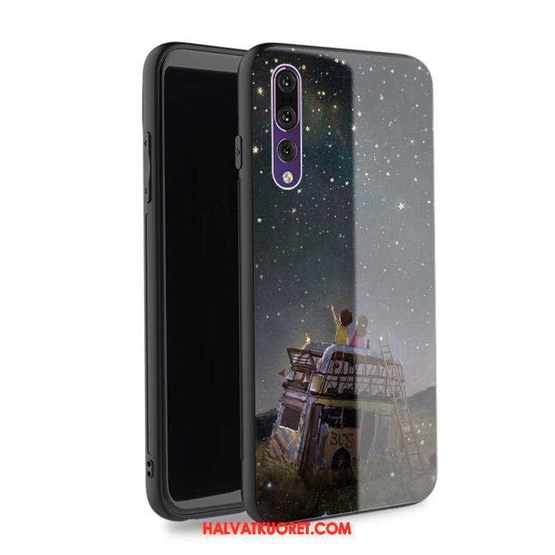 Huawei P20 Pro Kuoret Uusi Lasi Kotelo, Huawei P20 Pro Kuori Karkaisu Violetti