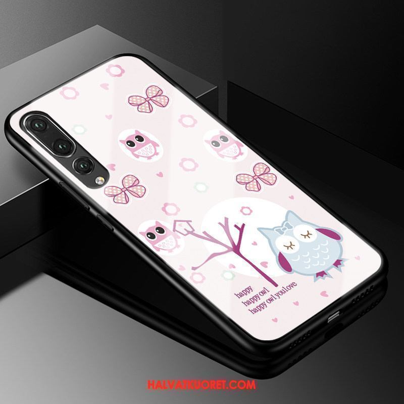 Huawei P20 Pro Kuoret Vaalean Kissa Suojaus, Huawei P20 Pro Kuori Kotelo Beige