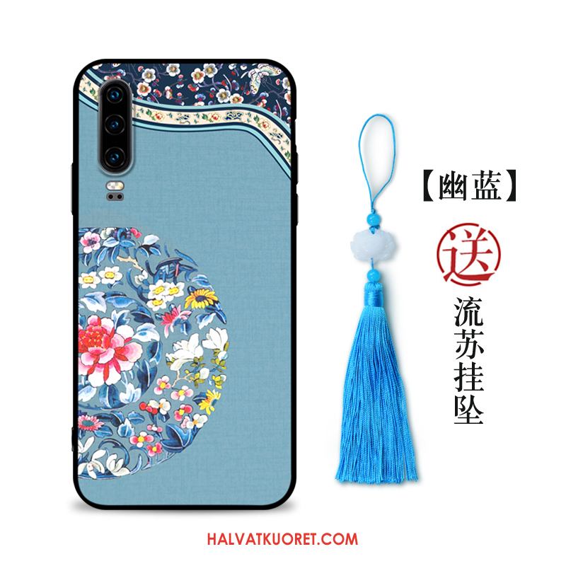 Huawei P30 Kuoret Kohokuviointi Persoonallisuus Kiinalainen Tyyli, Huawei P30 Kuori Tuuli Palatsi