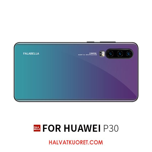 Huawei P30 Kuoret Lasi Ripustettavat Koristeet Uusi, Huawei P30 Kuori Tide-brändi Puhelimen