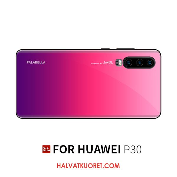 Huawei P30 Kuoret Lasi Ripustettavat Koristeet Uusi, Huawei P30 Kuori Tide-brändi Puhelimen