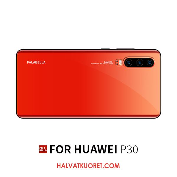 Huawei P30 Kuoret Lasi Ripustettavat Koristeet Uusi, Huawei P30 Kuori Tide-brändi Puhelimen