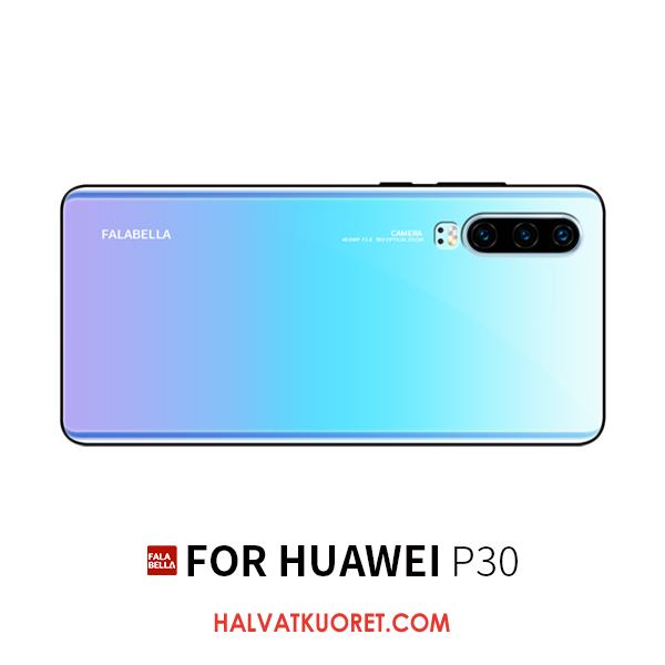 Huawei P30 Kuoret Lasi Ripustettavat Koristeet Uusi, Huawei P30 Kuori Tide-brändi Puhelimen