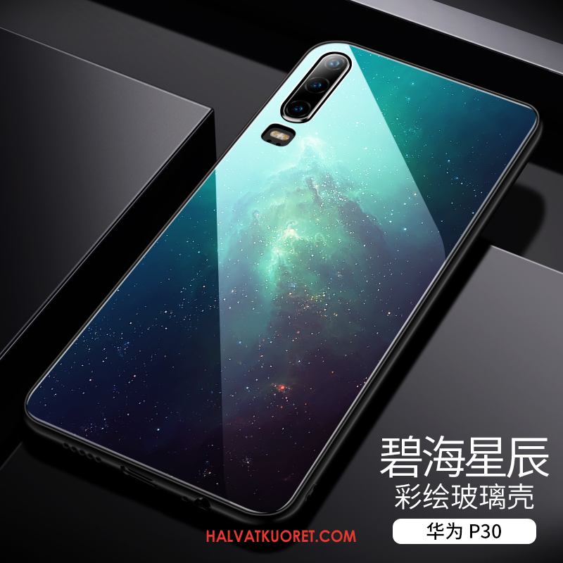 Huawei P30 Kuoret Musta Puhelimen All Inclusive, Huawei P30 Kuori Lasi Ultra