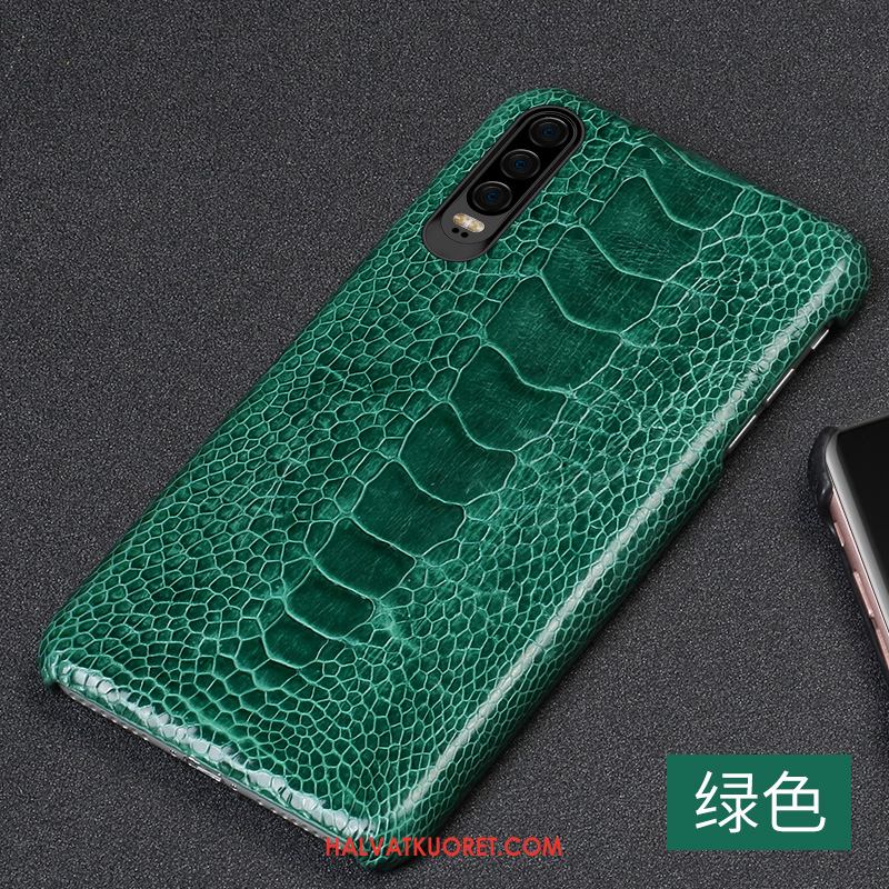 Huawei P30 Kuoret Persoonallisuus Puhelimen, Huawei P30 Kuori Yksinkertainen Nahka