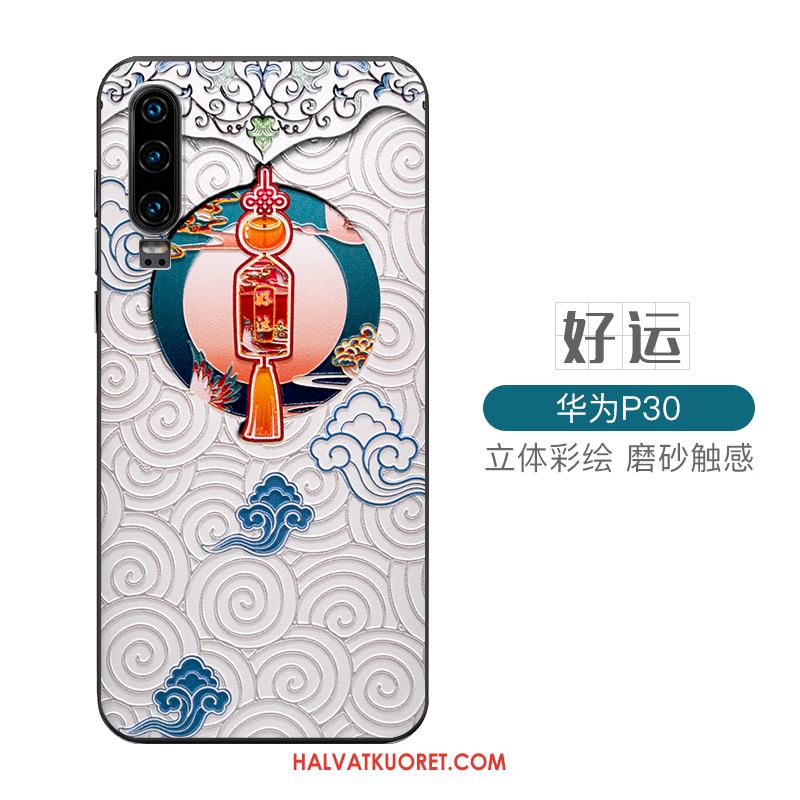 Huawei P30 Kuoret Persoonallisuus Silikoni Suojaus, Huawei P30 Kuori All Inclusive Murtumaton