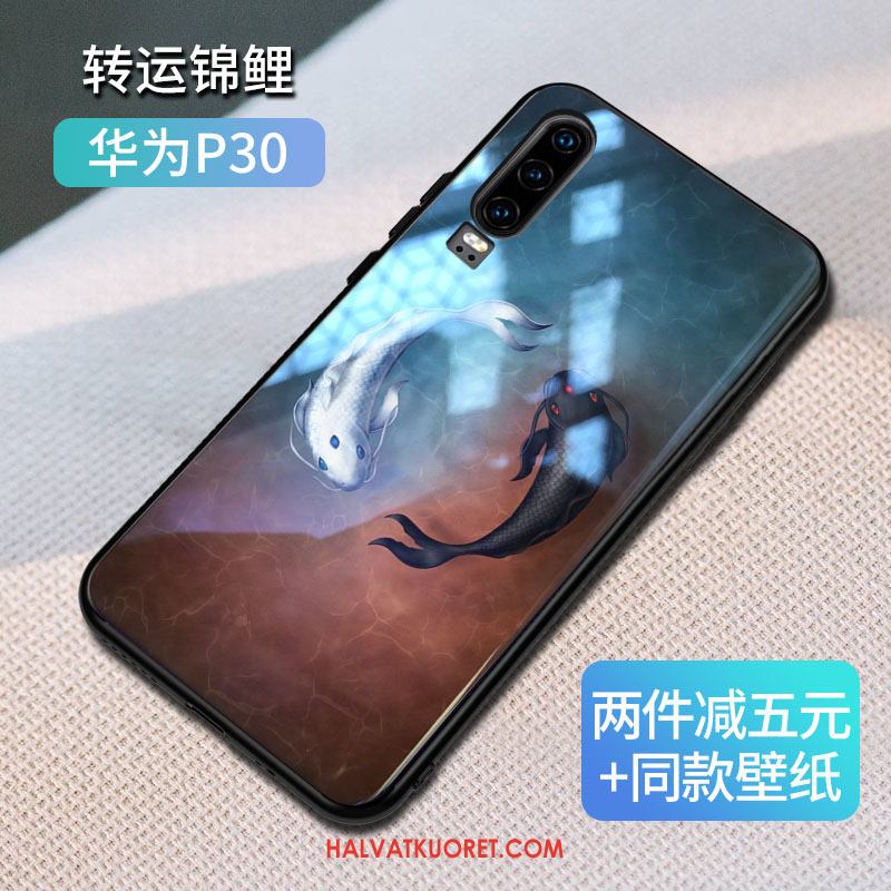 Huawei P30 Kuoret Rakastunut Lasi, Huawei P30 Kuori Kiinalainen Tyyli All Inclusive