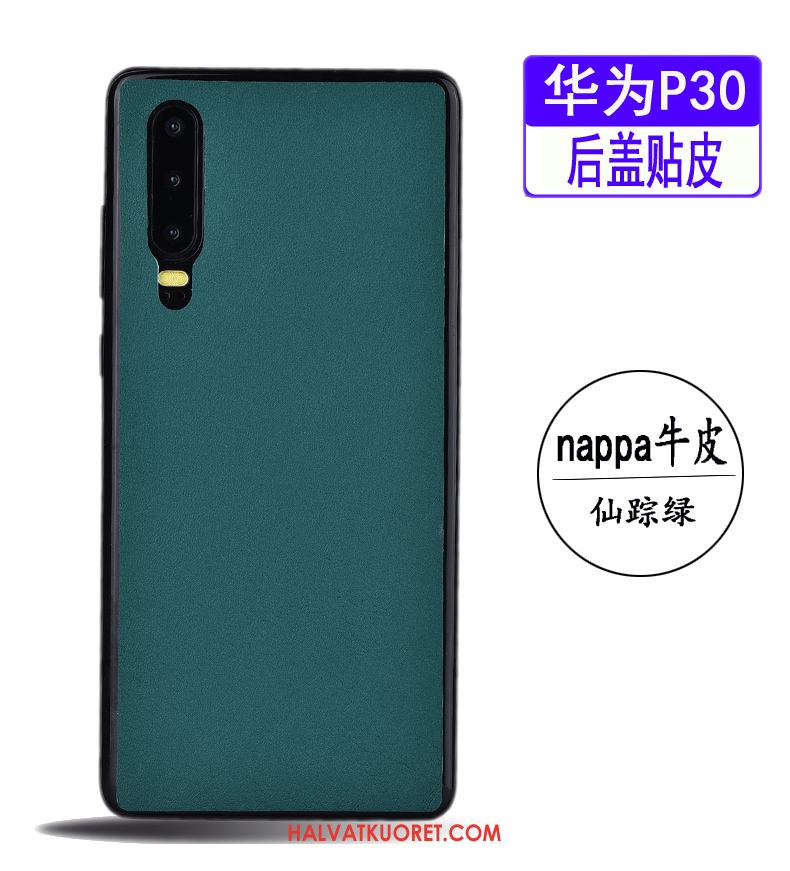 Huawei P30 Kuoret Ultra Nahkakotelo, Huawei P30 Kuori Krokotiili Näytönsuojus