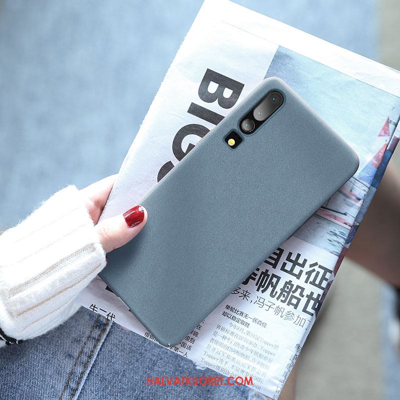 Huawei P30 Kuoret Vaalean Murtumaton, Huawei P30 Kuori Nuoret Pesty Suede