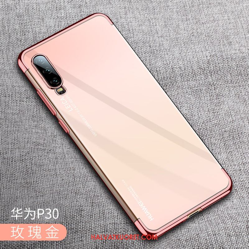 Huawei P30 Kuoret Vaalean Ohut Punainen, Huawei P30 Kuori Net Red