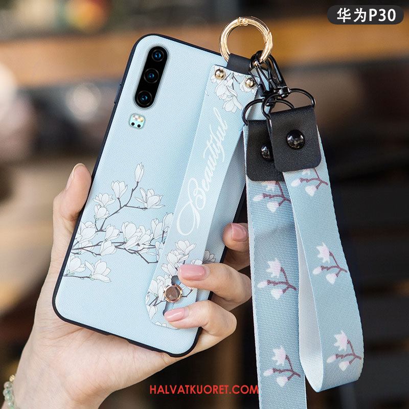 Huawei P30 Kuoret Yksinkertainen Suojaus Silikoni, Huawei P30 Kuori All Inclusive Taide