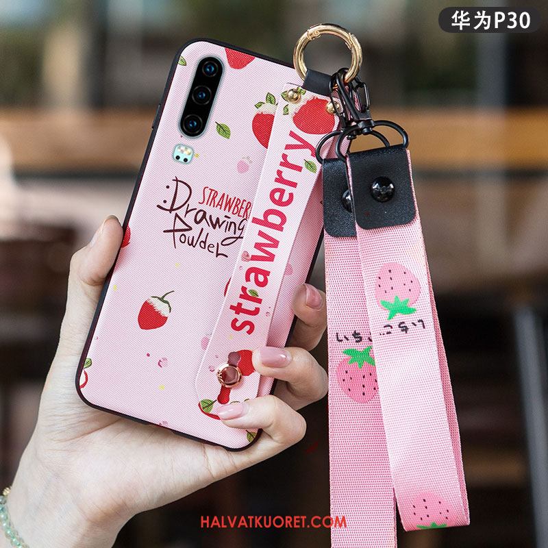 Huawei P30 Kuoret Yksinkertainen Suojaus Silikoni, Huawei P30 Kuori All Inclusive Taide