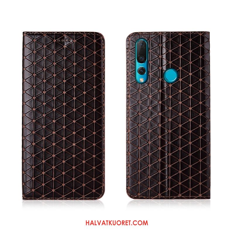 Huawei P30 Lite Kuoret Kotelo Pleedi Puhelimen, Huawei P30 Lite Kuori Silikoni Simpukka Braun