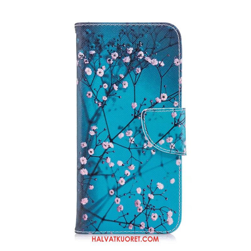 Huawei P30 Lite Kuoret Nahkakotelo Nuoret, Huawei P30 Lite Kuori Suojaus Valkoinen