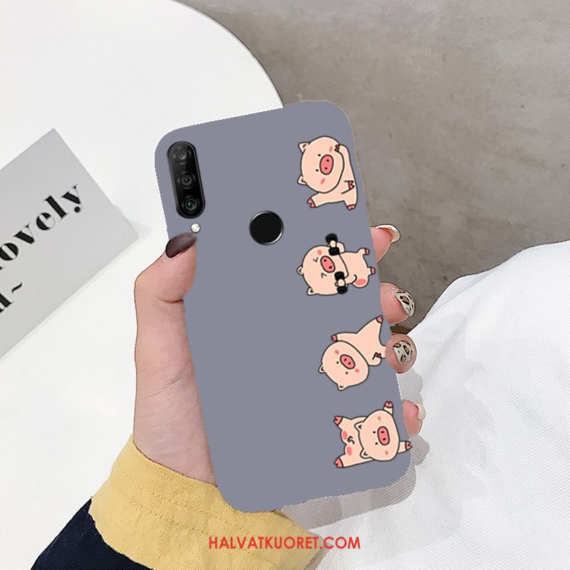 Huawei P30 Lite Kuoret Sarjakuva Ultra, Huawei P30 Lite Kuori Pesty Suede Tide-brändi