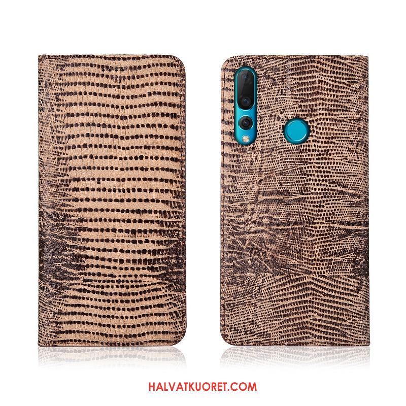 Huawei P30 Lite Kuoret Simpukka All Inclusive, Huawei P30 Lite Kuori Pehmeä Neste Khaki
