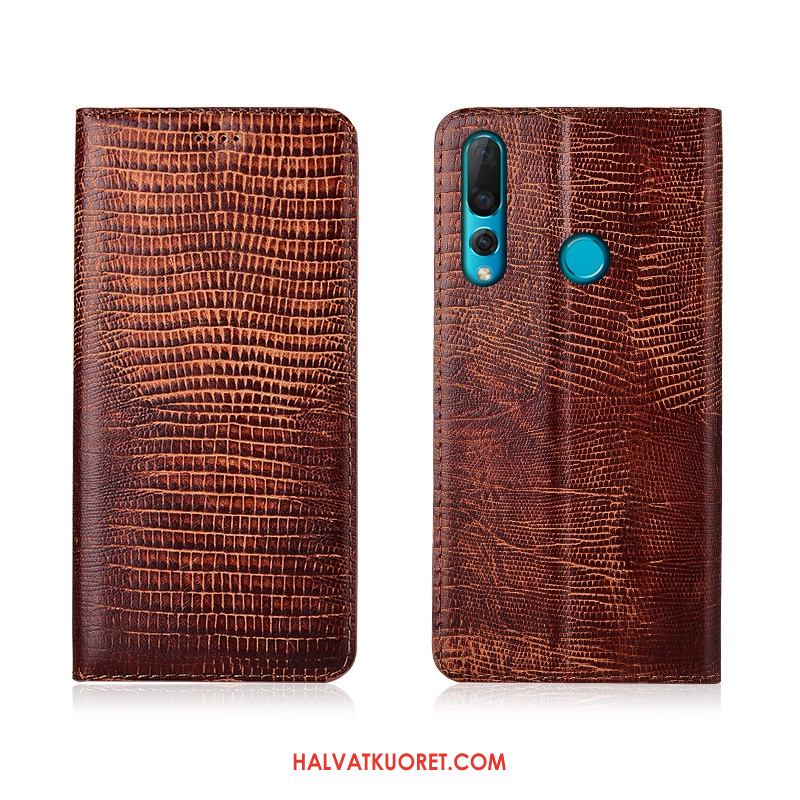 Huawei P30 Lite Kuoret Simpukka All Inclusive, Huawei P30 Lite Kuori Pehmeä Neste Khaki
