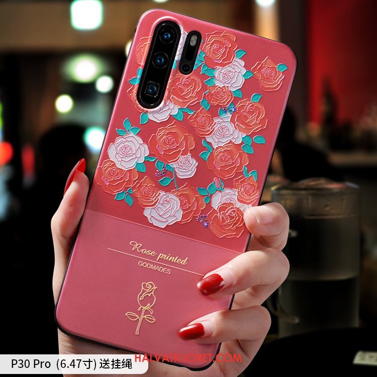 Huawei P30 Pro Kuoret All Inclusive Persoonallisuus Tila, Huawei P30 Pro Kuori Pehmeä Neste Silikoni