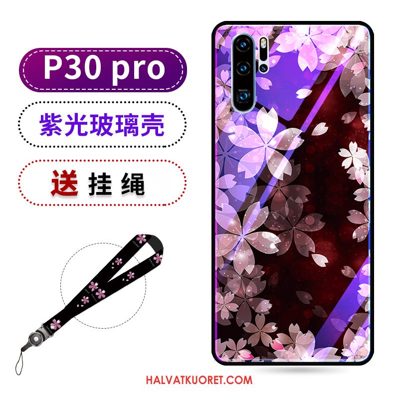 Huawei P30 Pro Kuoret Luova Silikoni Tide-brändi, Huawei P30 Pro Kuori Lasi Puhelimen