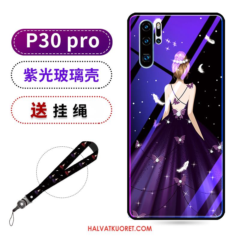 Huawei P30 Pro Kuoret Luova Silikoni Tide-brändi, Huawei P30 Pro Kuori Lasi Puhelimen