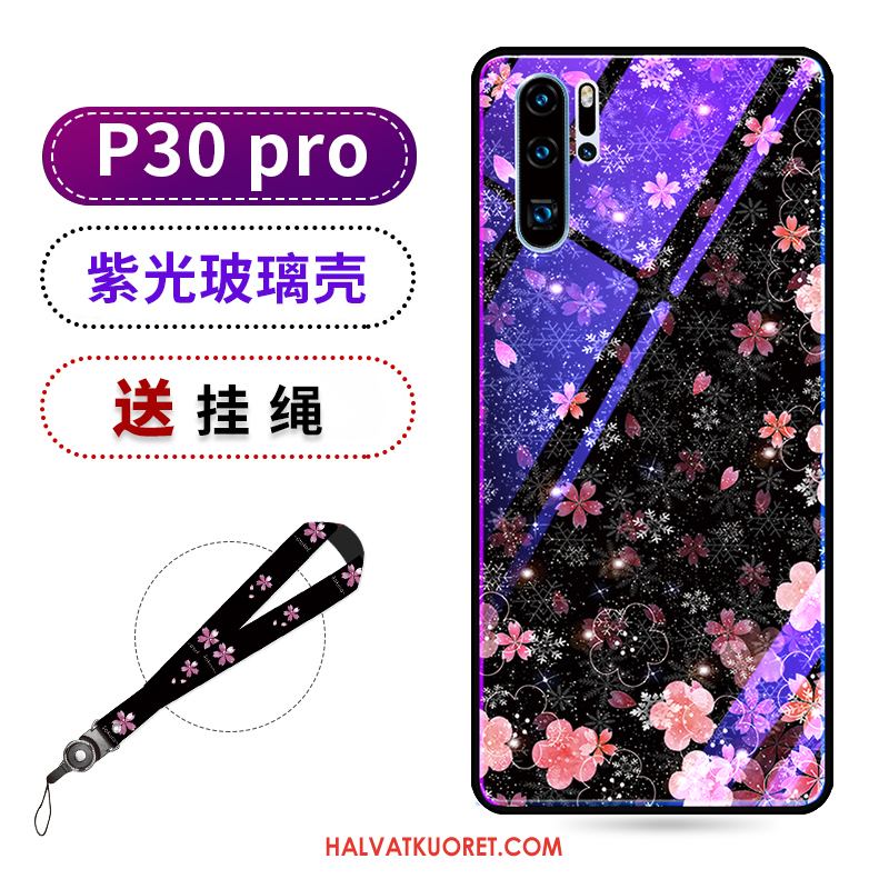 Huawei P30 Pro Kuoret Luova Silikoni Tide-brändi, Huawei P30 Pro Kuori Lasi Puhelimen