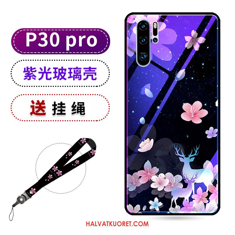 Huawei P30 Pro Kuoret Luova Silikoni Tide-brändi, Huawei P30 Pro Kuori Lasi Puhelimen