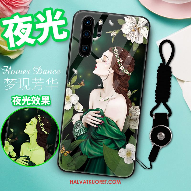 Huawei P30 Pro Kuoret Musta Lasi Luova, Huawei P30 Pro Kuori Peili Persoonallisuus